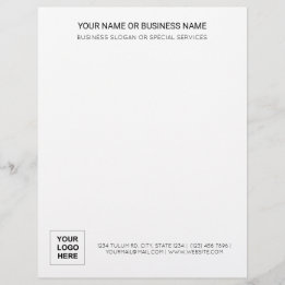 Basic Professional Elegant Simple Modern Office Letterhead