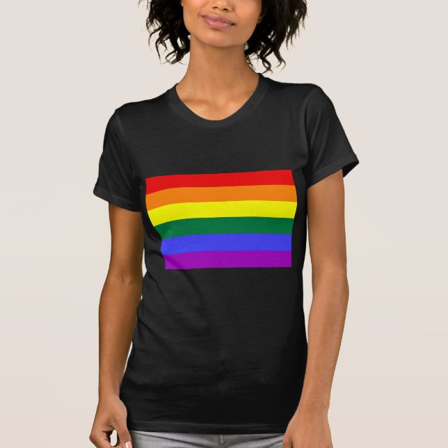 Basic Rainbow Flag T-Shirt (Front)