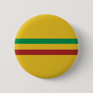 Basic Rasta Stripes Button