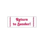 [ Thumbnail: Basic "Return to Sender!" Rubber Stamp ]
