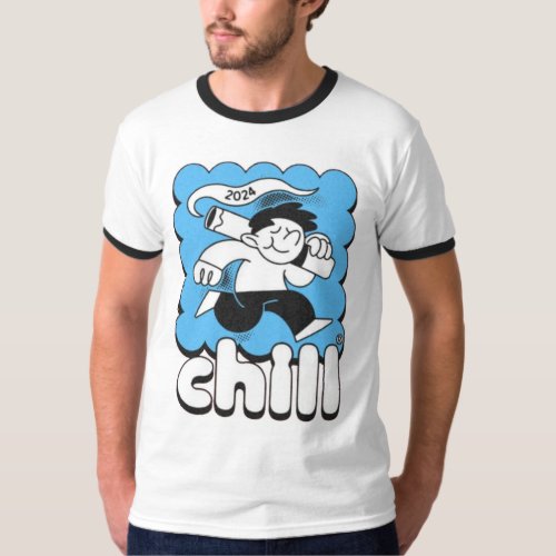 basic ringer chill  T_Shirt