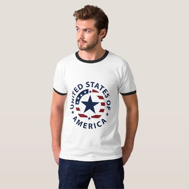Basic Ringer T-Shirt (Front Full)