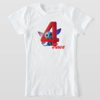 Basic Shirt for Child Birthday 4 years
