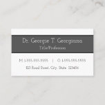[ Thumbnail: Basic, Simple Professional Business Card ]
