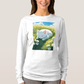 Basic sleeve long woman t-shirts