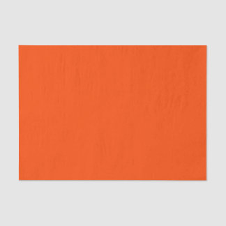 Basic Solid Orangered Tissue Paper
