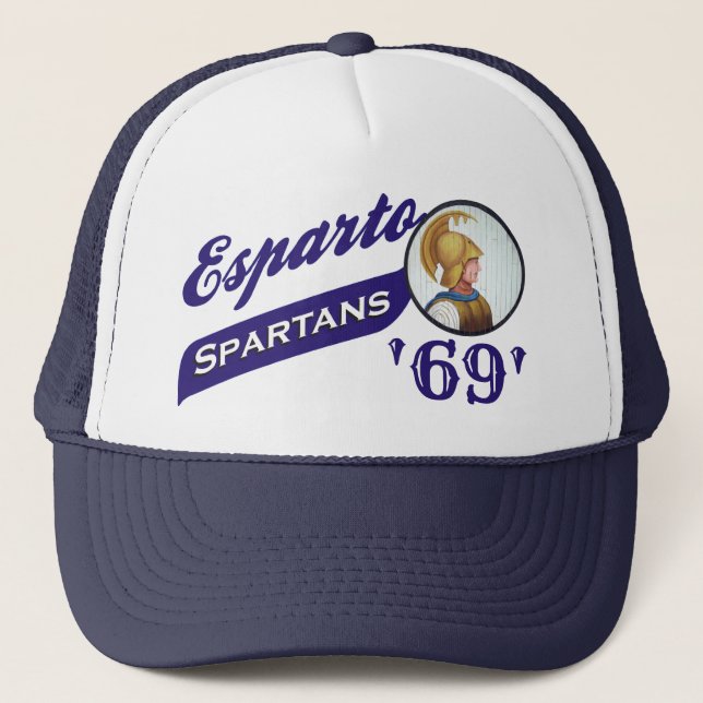 basic Spartan hat oldest Spartan design (Front)