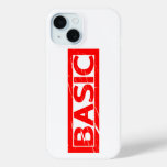 Basic Stamp iPhone 15 Case