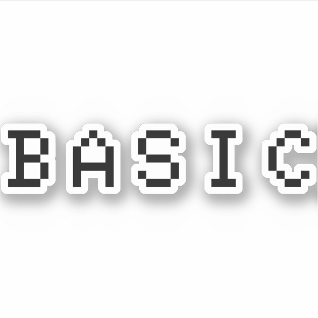 BASIC STICKER (Front)