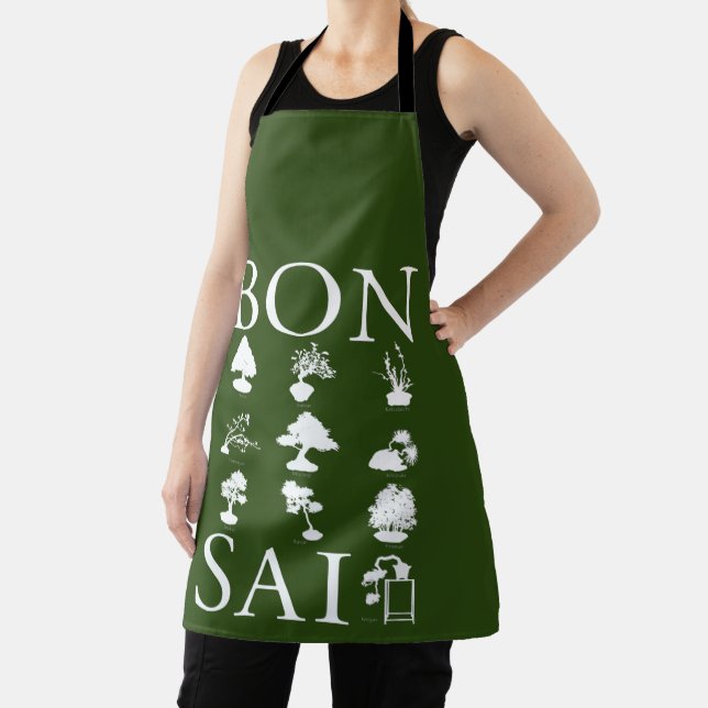 Basic Styles of Bonsai Tree Apron (Insitu)