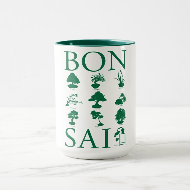 Basic Styles of Bonsai Tree Mug (Center)