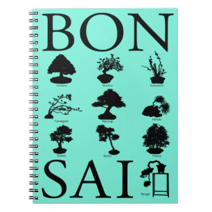 Basic Styles of Bonsai Tree Notebook
