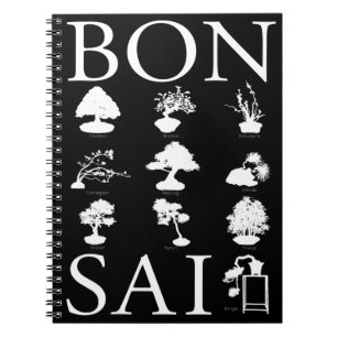 Basic Styles of Bonsai Tree Notebook