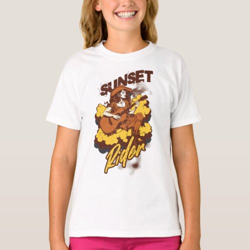 basic sunset rider  T_Shirt