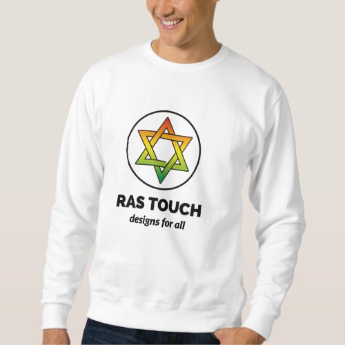 Basic Sweat Shirt_ Ras Touch Star Sweatshirt