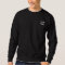 Basic Sweatshirt Black Embroidered Template