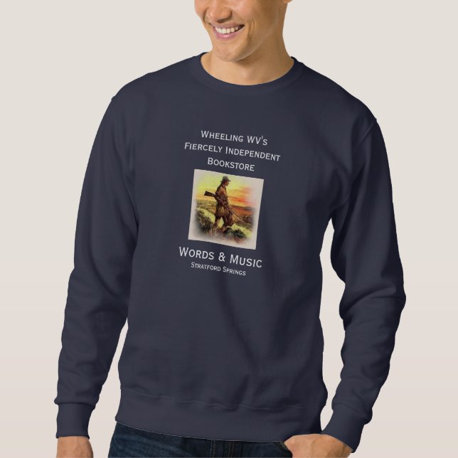 Basic Sweatshirt Independent Bookstore (Front)