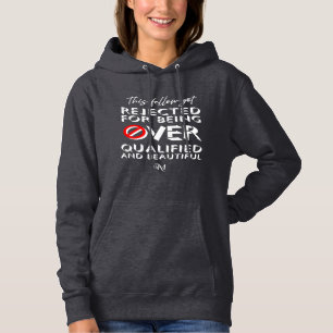 Basic Sweatshirt : Over Qualified (dark grey)