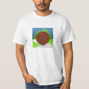 Basic t-shirt, front and back logos T-Shirt