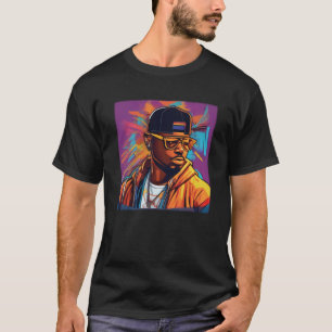 Basic T-Shirt - Street graffiti art Hip Hop 