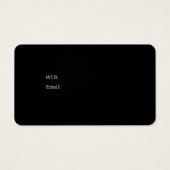BASIC TEMPLATE BUSINESS CARD HAMBURGERS (Back)