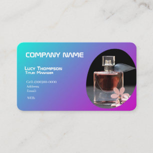 BASIC TEMPLATE BUSINESS CARD , perfume STORE