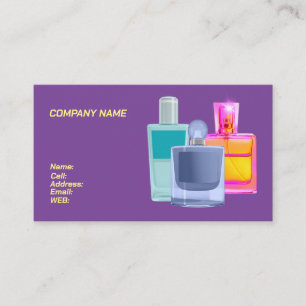 BASIC TEMPLATE BUSINESS CARD perfumes