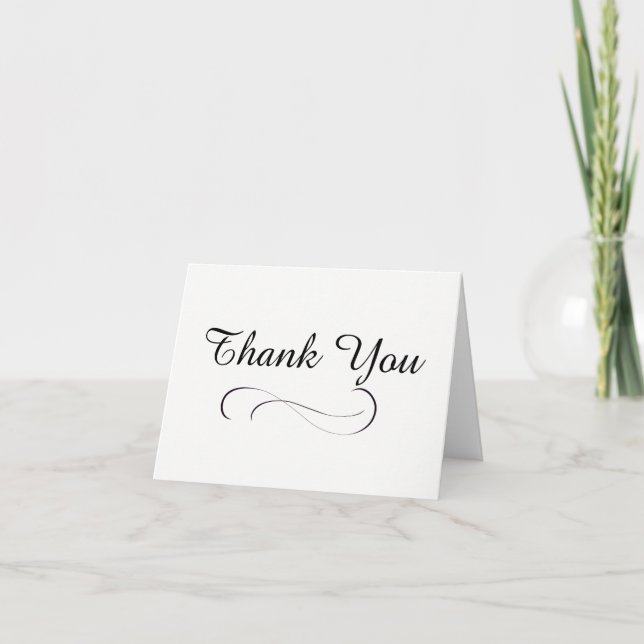Basic Thank You Card (Front)