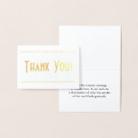 [ Thumbnail: Basic "Thank You!" Card ]