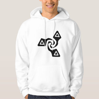 Basic Tri Arrows (black) Hoodie