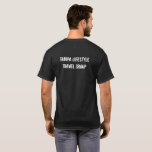 Basic Vneck T-shirt at Zazzle