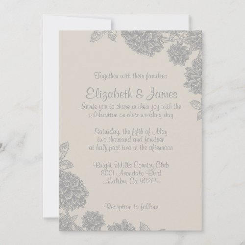 Basic Wedding Invitations