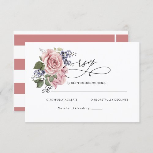 Basic Wedding RSVP Card