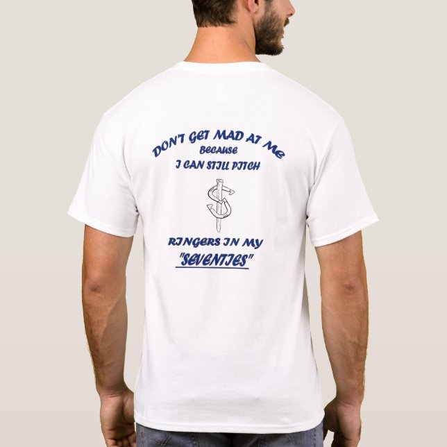 Basic White HorseShoe Tee (Back)