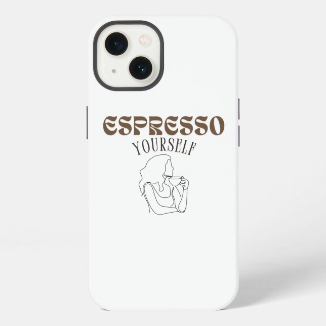 Basic White iPhone 13 Case (Back)