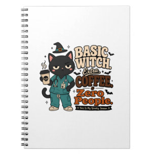 Basic Witch Extra Coffee Zero People Notebook
