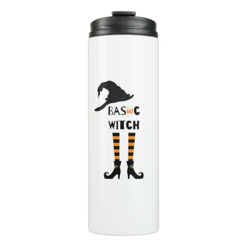 Basic Witch Halloween Fall  Thermal Tumbler