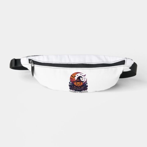 Basic Witch Halloween Pumpkin Crescent Moon Cauldr Fanny Pack