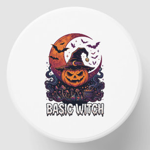 Basic Witch Halloween Pumpkin Crescent Moon Cauldr Mini Candle Favors