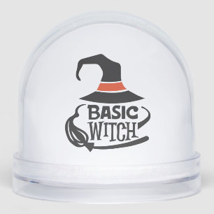 Basic Witch - Halloween Snow Globe