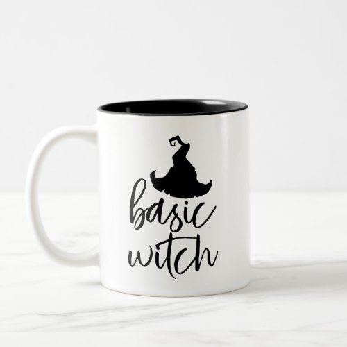 Basic Witch Halloween Two_Tone Coffee Mug