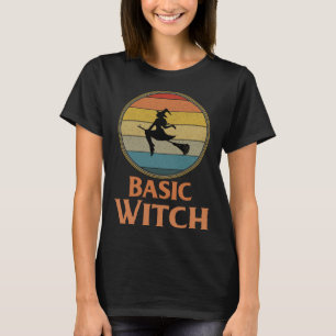 Basic Witch Halloween Womens Halloween Costume T-Shirt