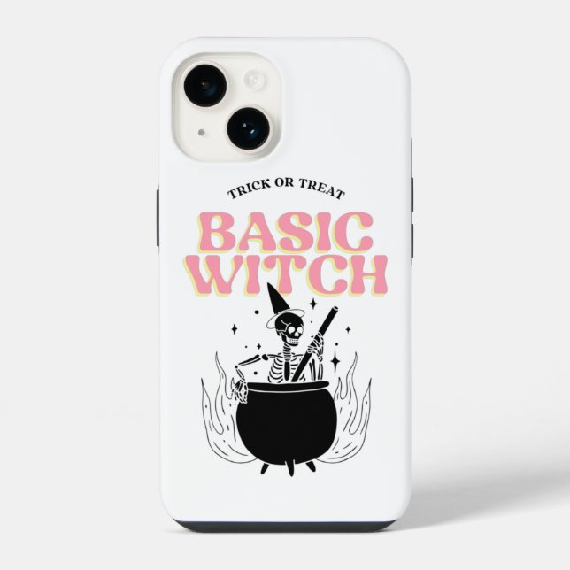 Basic Witch  Iphone Case (Back)