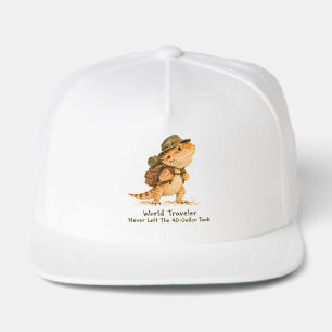 Basic Witch Just Here For Candy Bearded Dragon Snap Back Hat