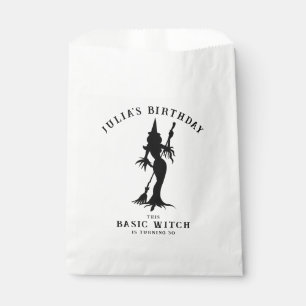 Basic Witch Modern Women Halloween Favor Bag