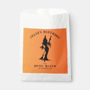 Basic Witch Modern Women Halloween  Favor Bag