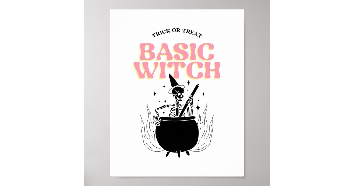 Basic Witch Poster | Zazzle