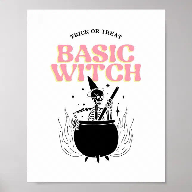 Basic Witch Poster | Zazzle