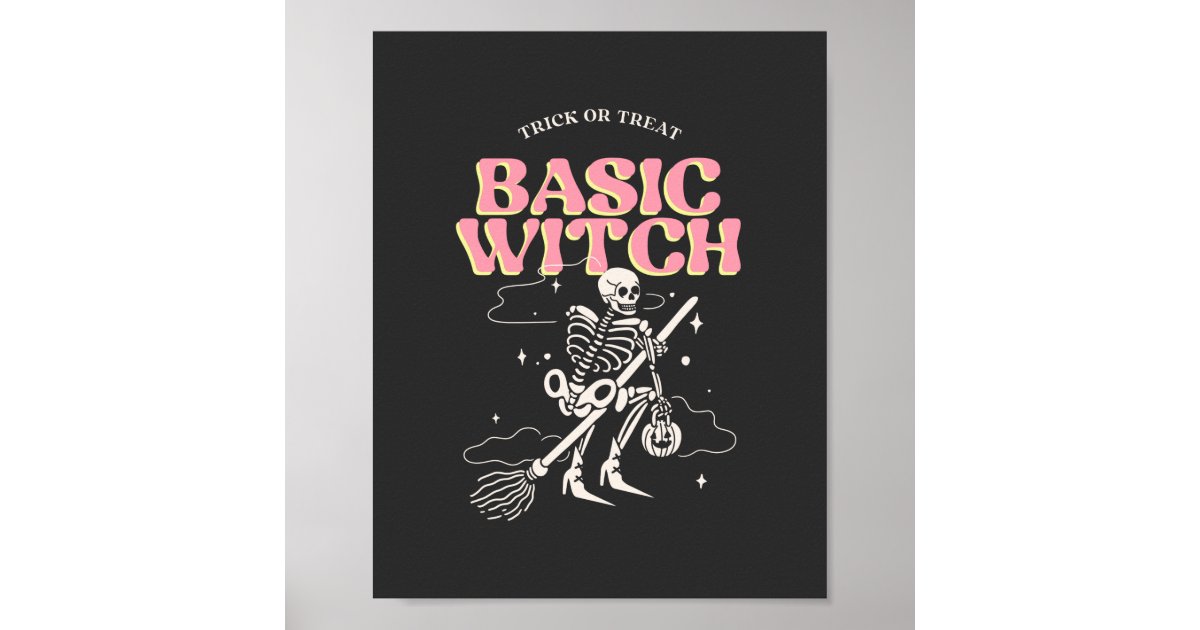 Basic Witch Poster | Zazzle