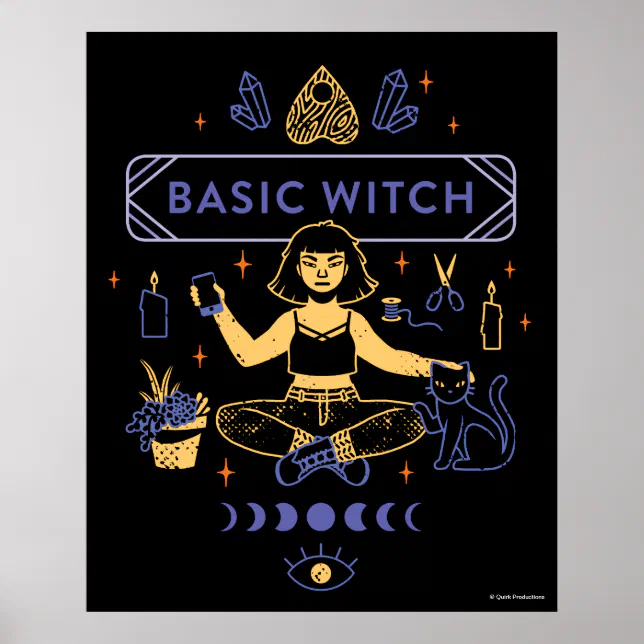Basic Witches - Camille Chew Poster | Zazzle